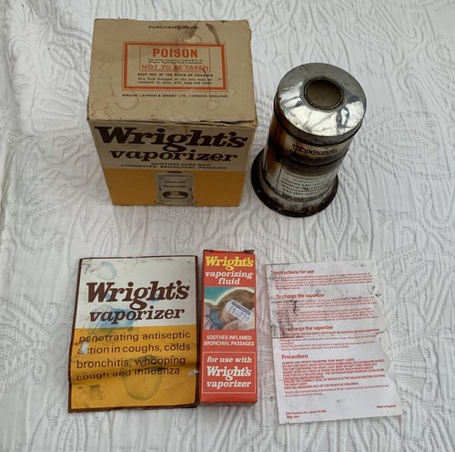 Vintage wright vaporizer - wright's,